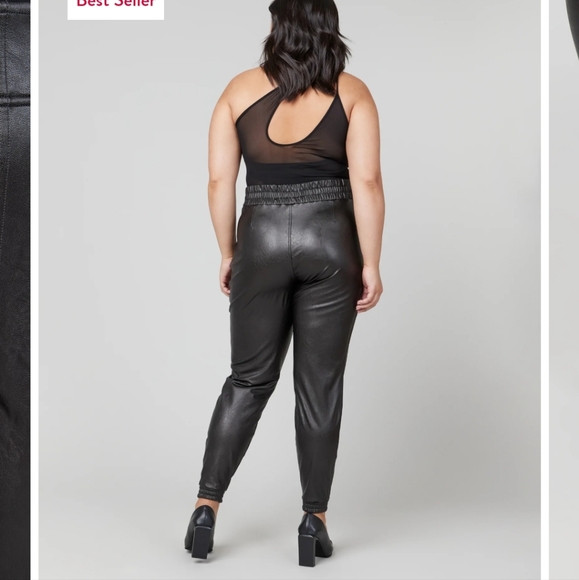 Spanx Leather Like Jogger - Picture 3 of 5